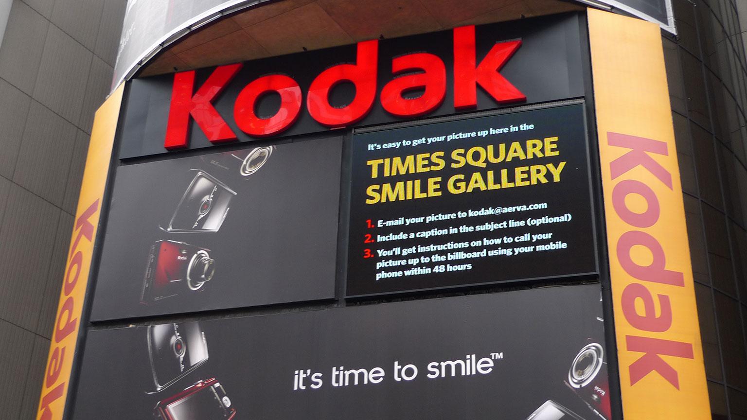 Kodak Times Square Billboard